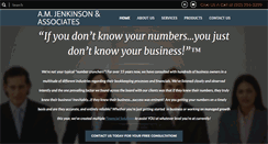 Desktop Screenshot of amjenkinson.com