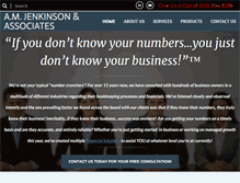 Tablet Screenshot of amjenkinson.com